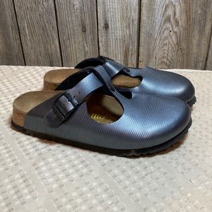 Papillio Birkenstock Boston Metallic